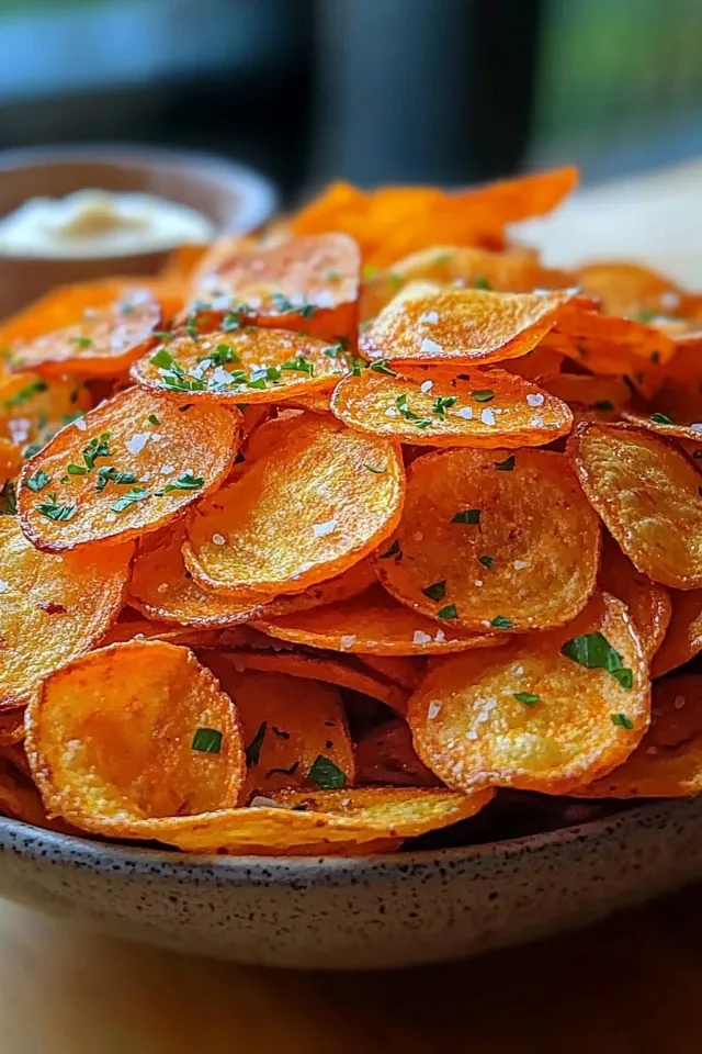 Airfryer Möhrenchips: Gesunder Genuss für jeden Snackliebhaber