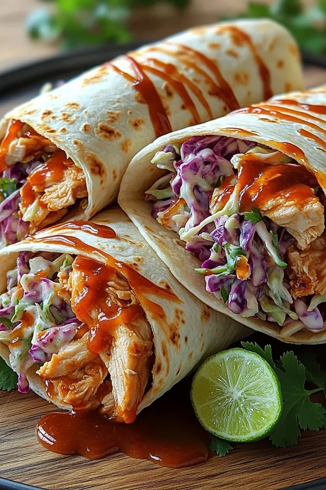 BBQ Rinderbrust Coleslaw Wraps – Ein Geschmackserlebnis