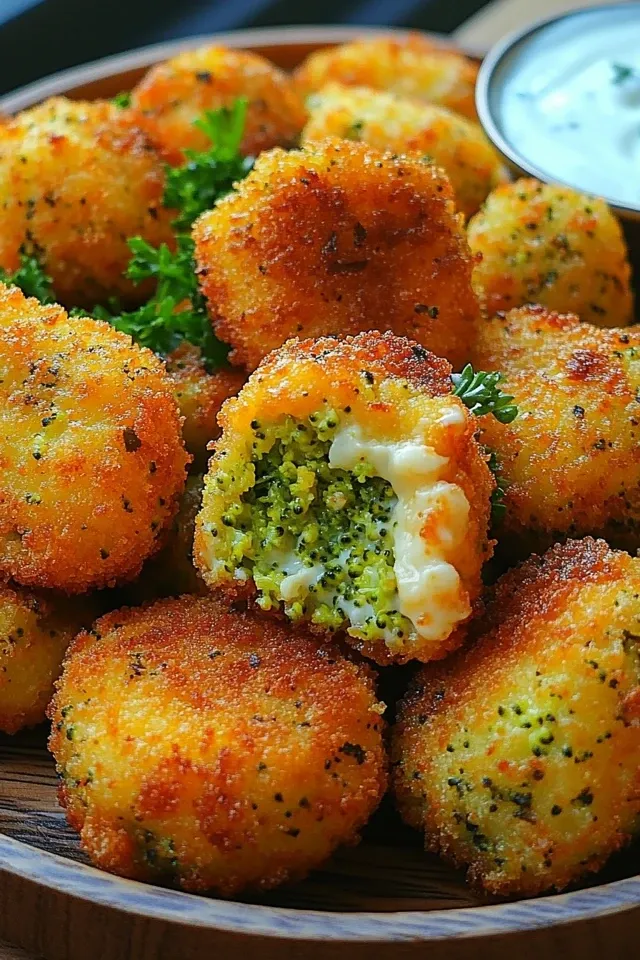 Köstliche Brokkoli-Käse-Nuggets für jede Gelegenheit