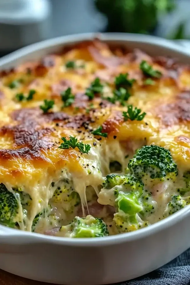 Cremiger Brokkoli Auflauf mit Käse für Genießer