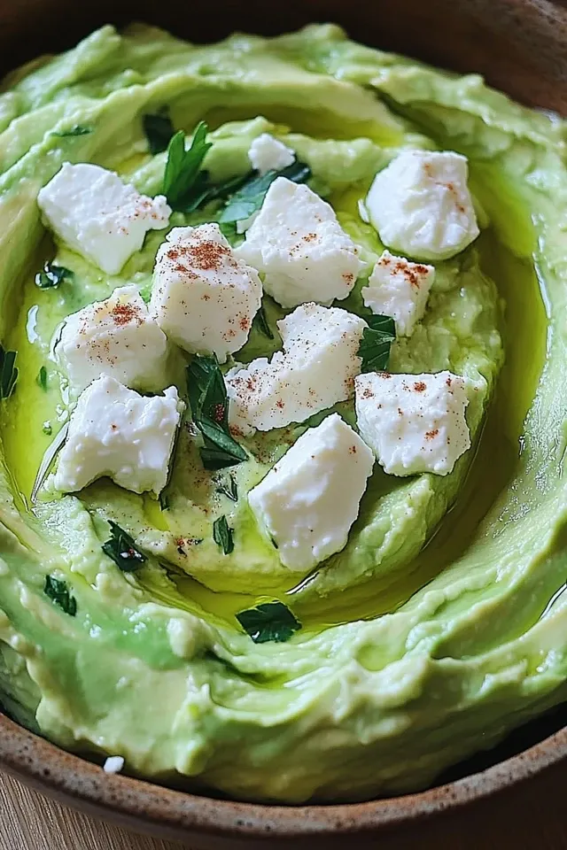 Feta-Avocado-Dip für jeden Anlass