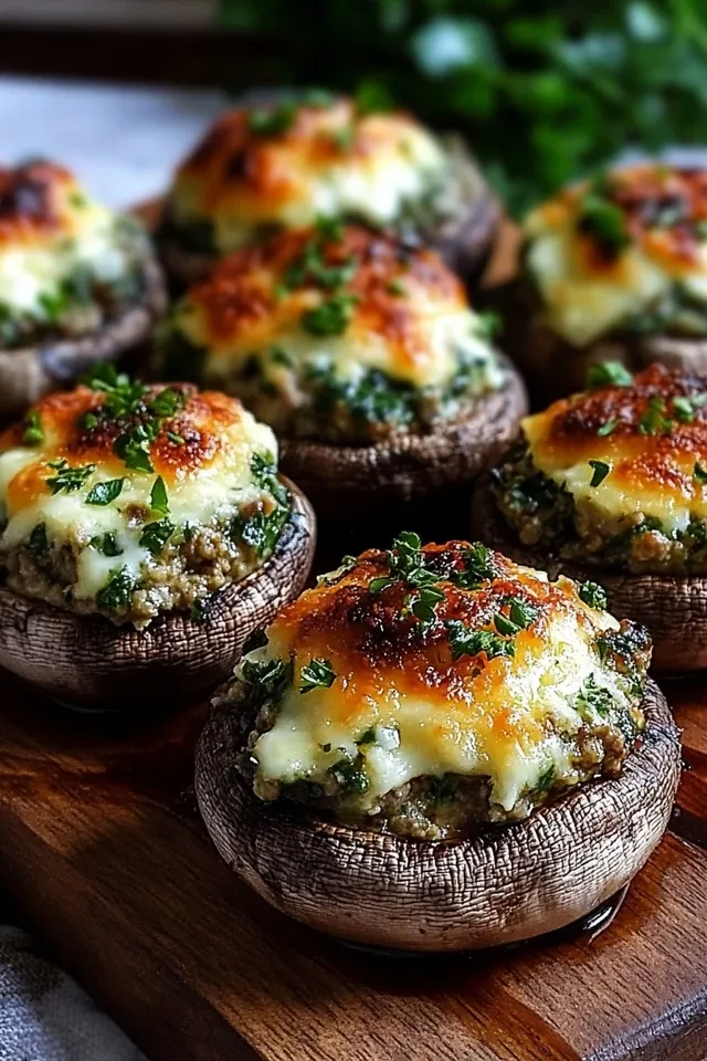 Gefüllte Champignons vom Grill – Ein perfektes Sommergericht