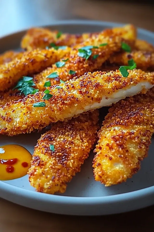 Krosse Air Fryer Hähnchenstreifen für jede Gelegenheit