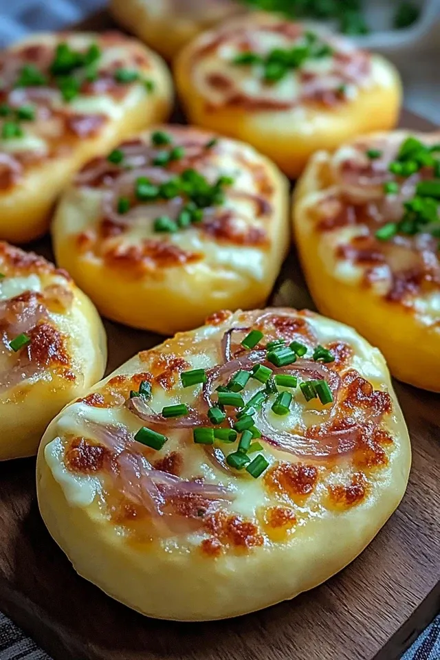 Flammkuchen Brötchen: Ein Genuss mit nur 5 Zutaten