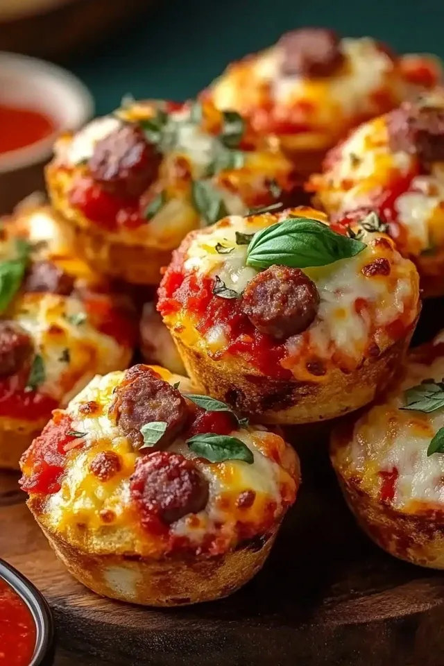 Pizza-Muffins: Ein unverzichtbarer Snack für jedes Event