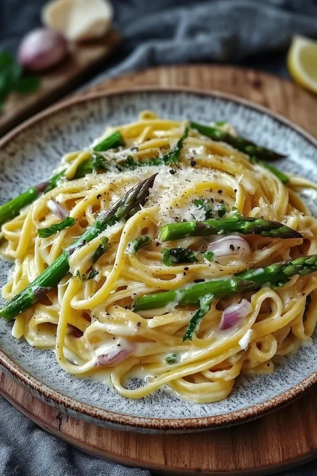 Schnelle Spargel Pasta – Cremig & Verführerisch