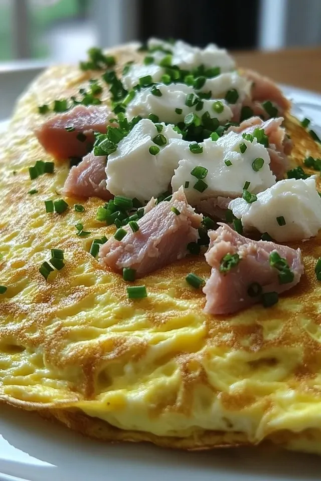 Beef-Feta-Omelett einfach & schnell zubereiten