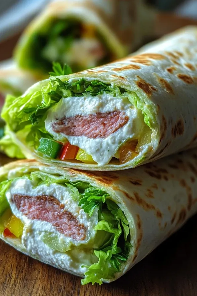 Wraps mit Frischkäse – Ein Rezept für jeden Anlass