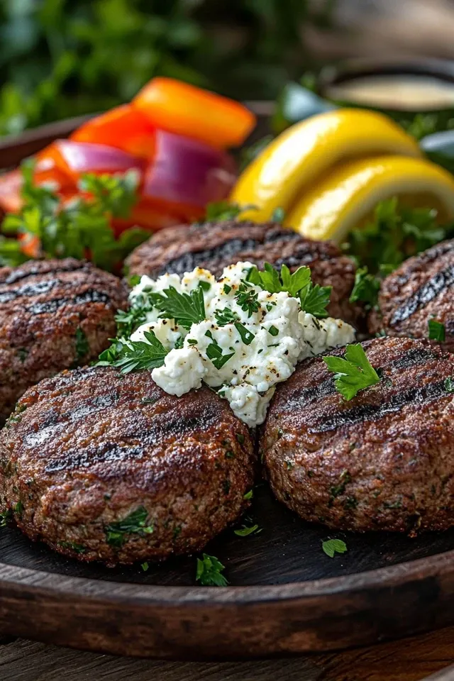 Beef Bifteki mit Feta – würzig & saftig