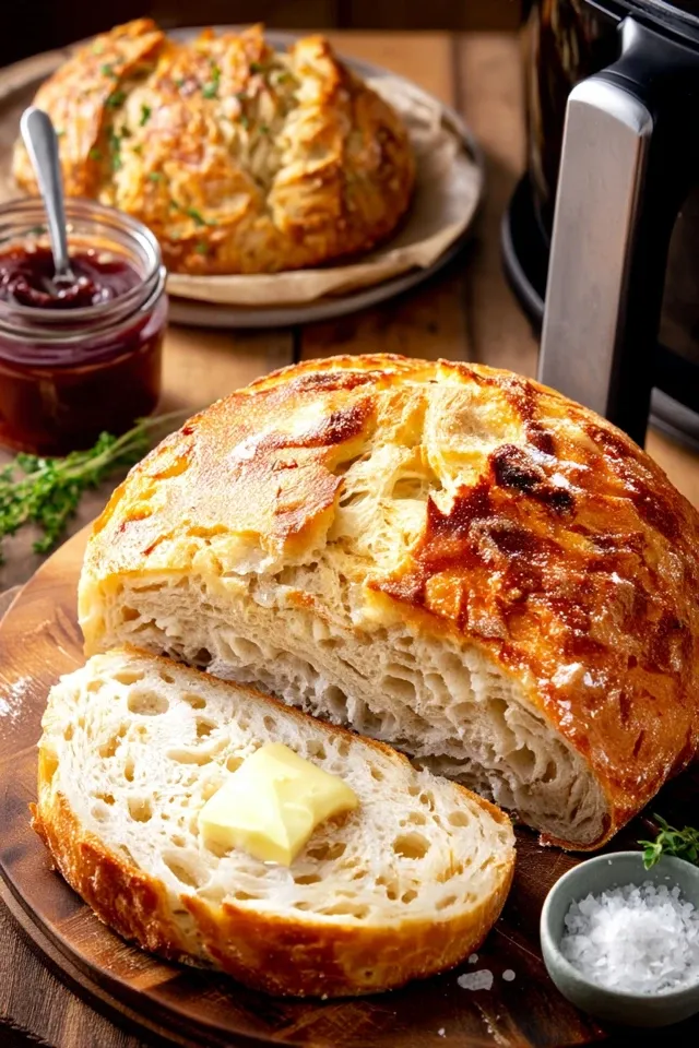 Knuspriges Brot im Airfryer: Ein einfaches Rezept