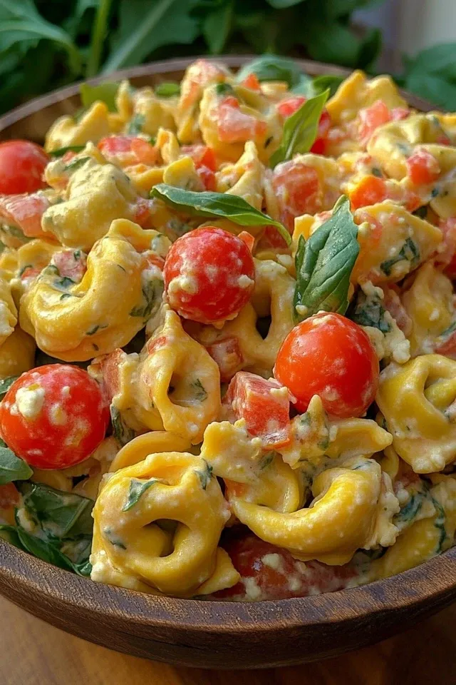 Bunter Tortellini-Salat für jede Gelegenheit