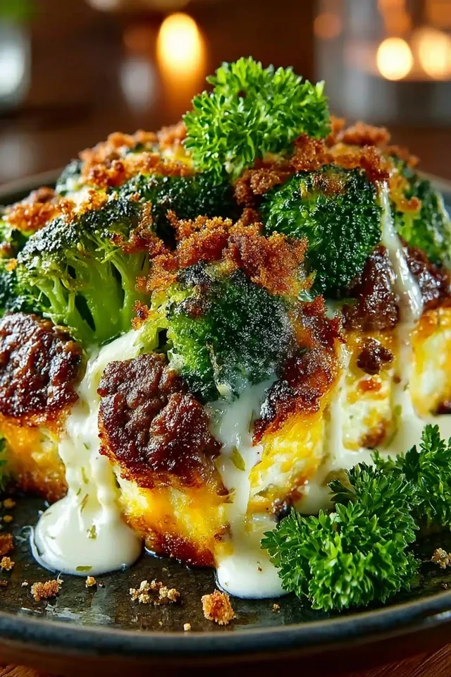 Brokkoli-Hackfleisch-Auflauf: Ein Low Carb Highlight!