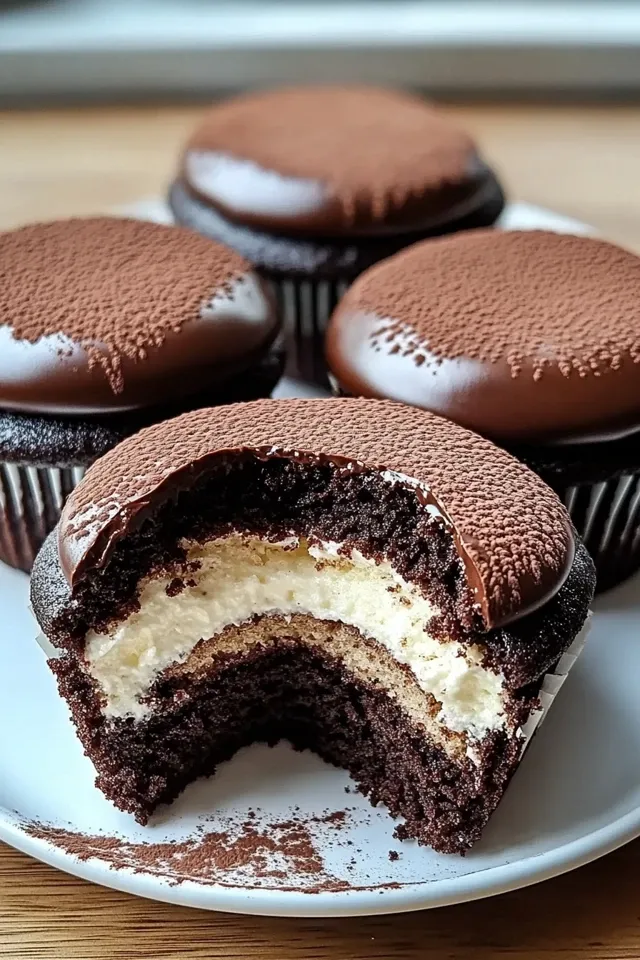 Schokoladen-Tiramisu-Cupcakes: Ein Traumschmaus