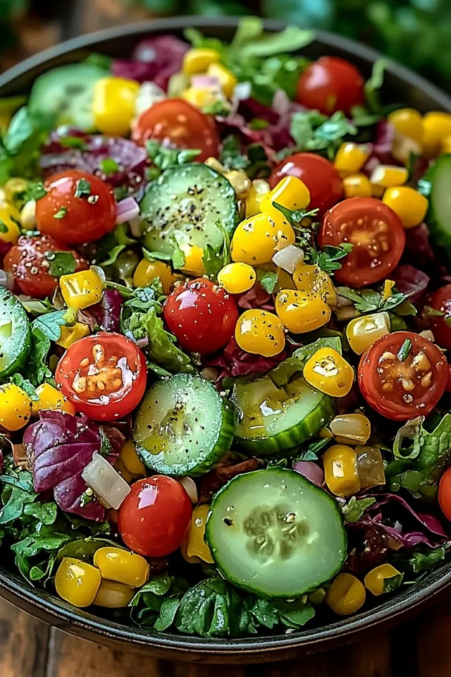 Einfach Leckerer 5-Minuten-Salat