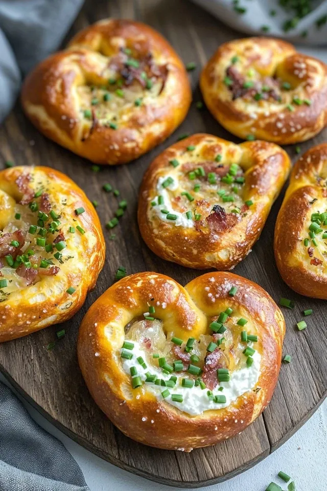 Flammkuchen Brezeln – Ein köstlicher Partysnack