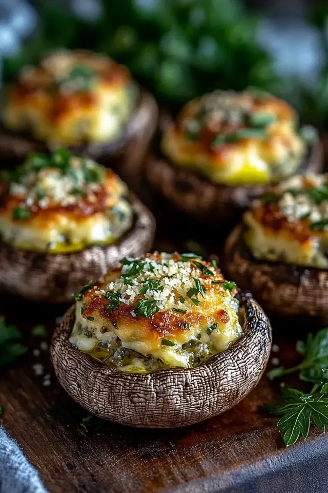 Gefüllte Champignons vom Grill – Ein himmlischer Genuss