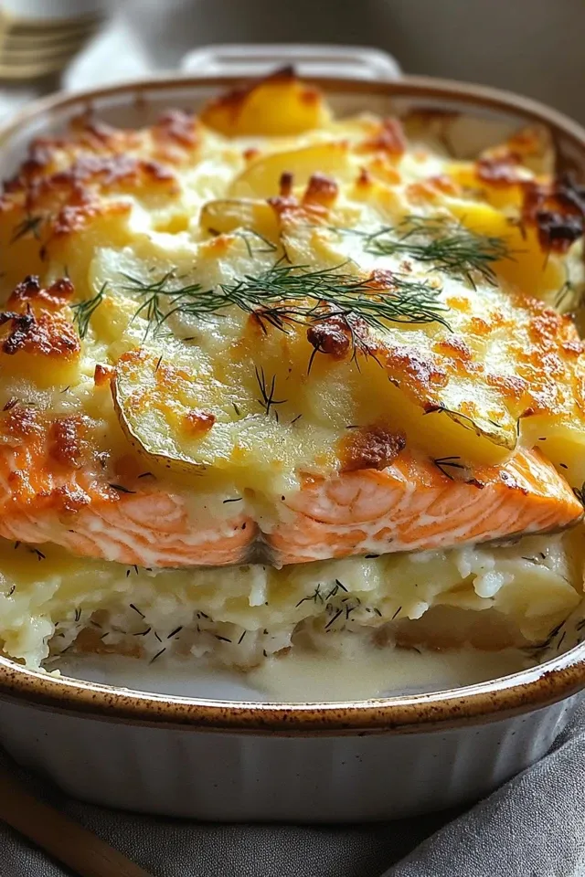 Lachs-Kartoffel-Auflauf: Zart & Unwiderstehlich