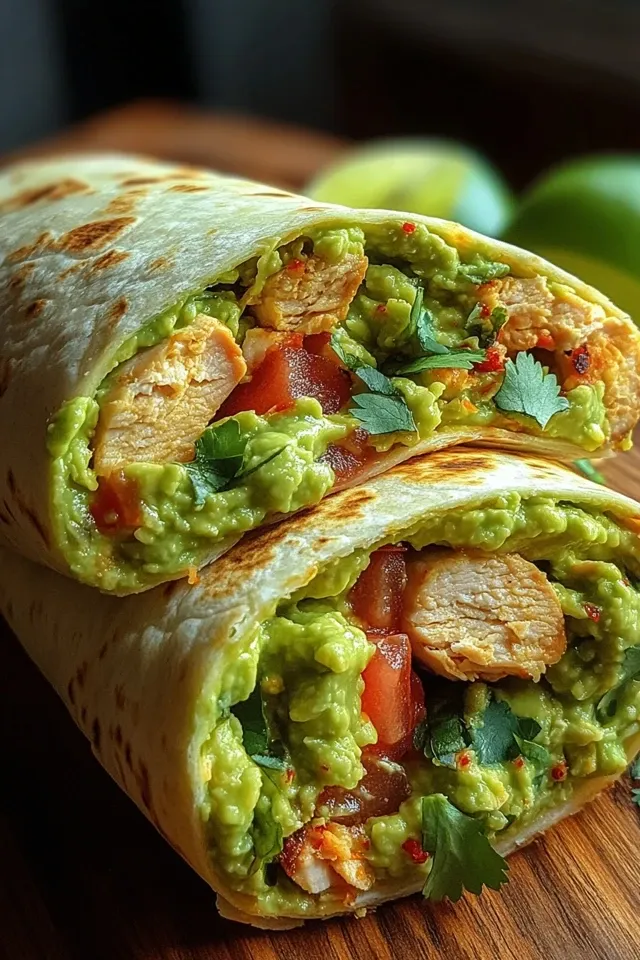 Guacamole Beef Wraps für jeden Anlass