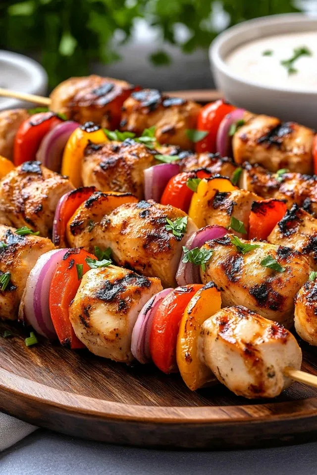 Würzige Hähnchenspieße grillen – einfach und lecker