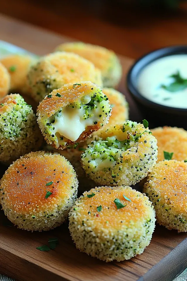 Knusprige Brokkoli-Käse-Nuggets für die ganze Familie