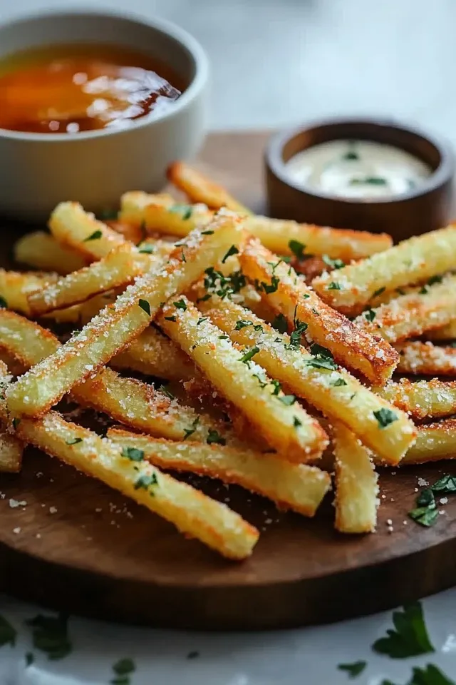 Kohlrabi Pommes im Airfryer: Lecker und Gesund