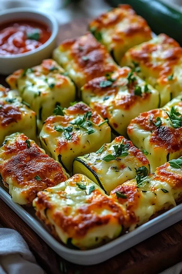 Käse-Zucchini-Stangen: Ein unwiderstehliches Rezept