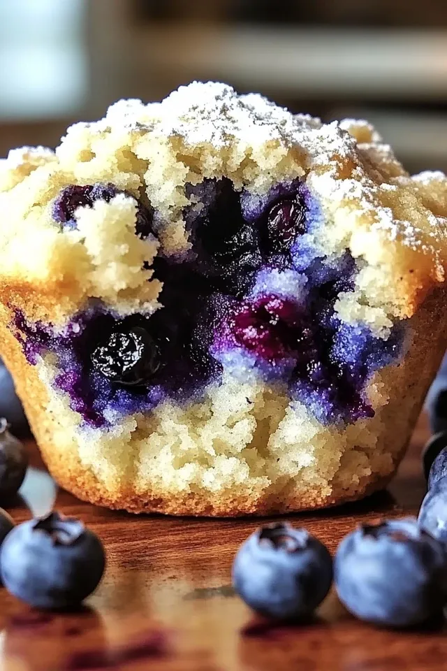 Fluffige Blaubeermuffins für jeden Anlass