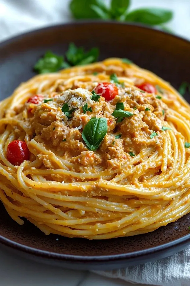 Leckere Pasta mit Beef Sauce – Schnell und einfach!