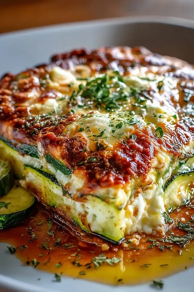 Leckerer Zucchini-Hüttenkäse-Auflauf: Einfach & gesund