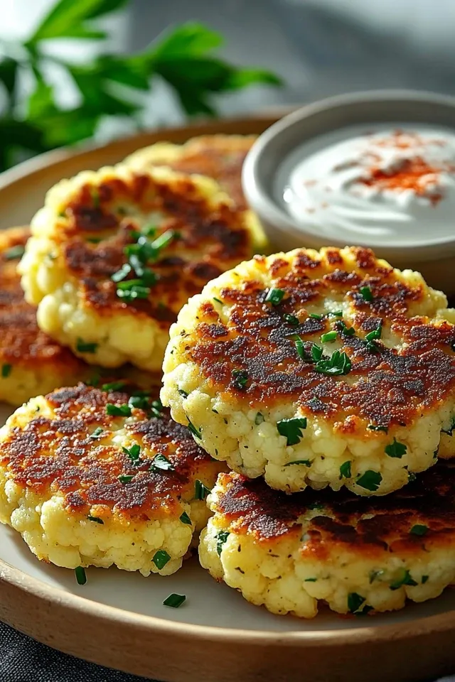 Leckere Low Carb Blumenkohl Frikadellen für jede Gelegenheit