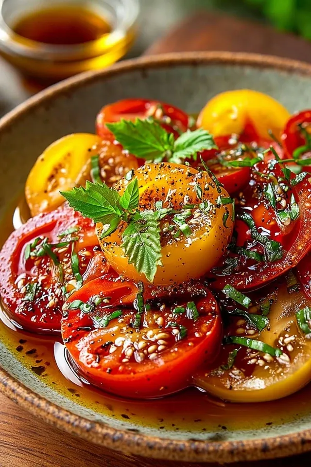 Marinierte Tomaten: Ein frischer Genuss für jeden Anlass