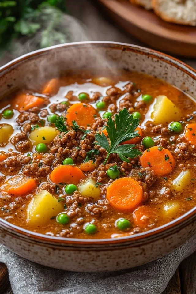 Möhreneintopf mit Rindfleisch – Herzhaft und Einfach