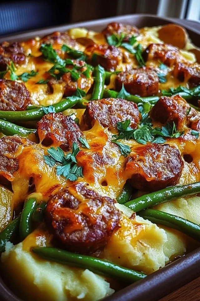 Beef Bohnen Kartoffel Auflauf – Herzhaftes Comfort Food