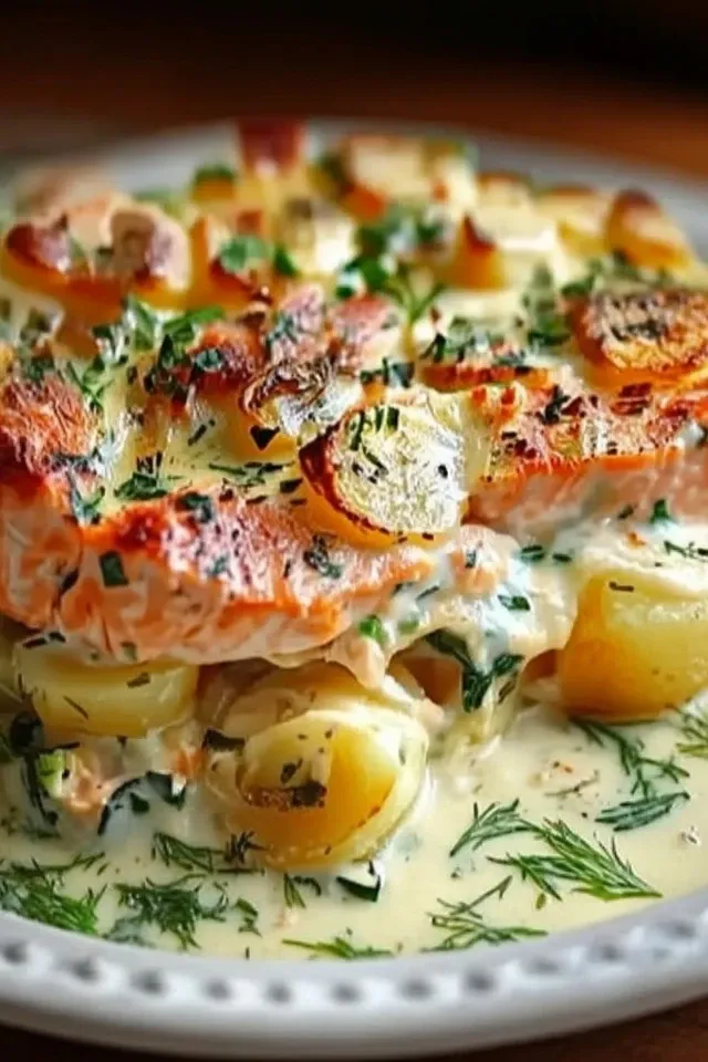 Zarter Lachs Auflauf mit Kartoffeln: Das perfekte Rezept