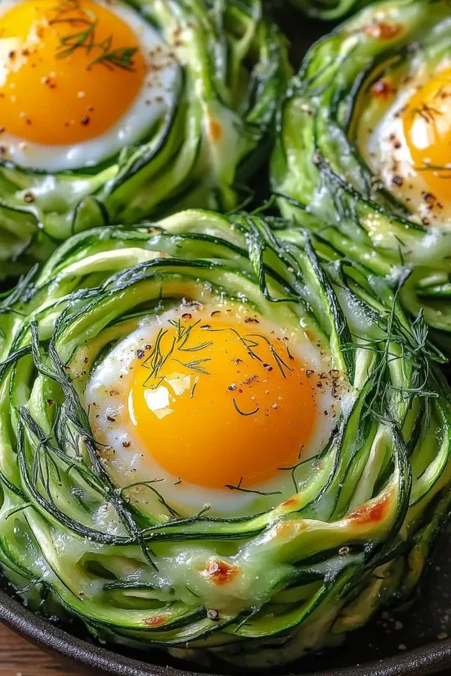 Zucchini-Ei-Nester – Ein Rezept für die ganze Familie