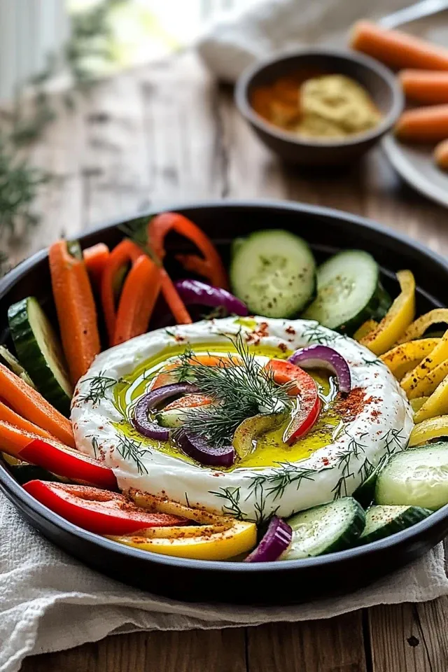 Griechischer Joghurt Dip mit Gemüse Pfanne – 3 köstliche Rezepte