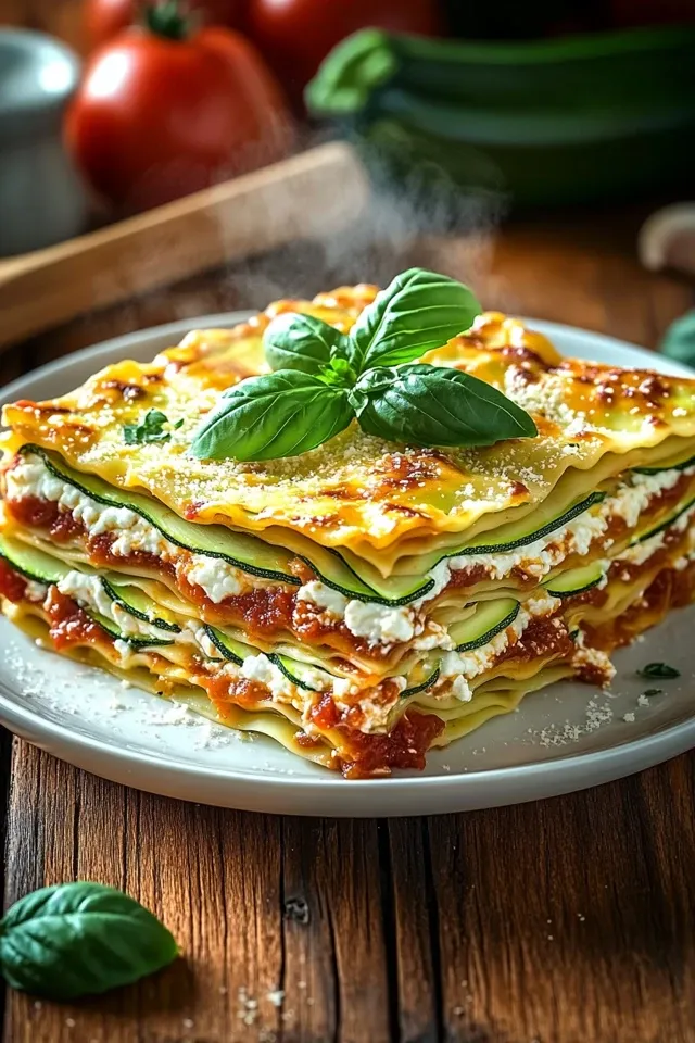 Zucchini-Lasagne: Eine gesunde, kohlenhydratarme Freude